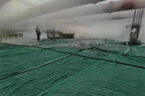 “蒸科技”首次亮相濟南地鐵，冬季混凝土砂漿低溫施工也不怕！